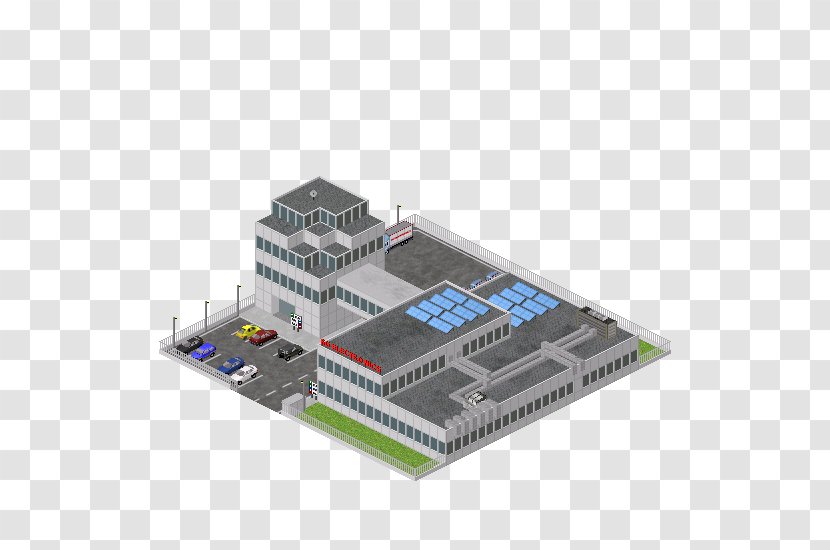 Commercial Building Factory Industrial Architecture Simutrans - Industry - Electronics Transparent PNG