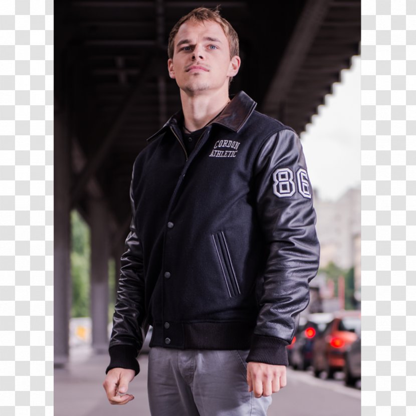 Leather Jacket Clothing Fashion Transparent PNG