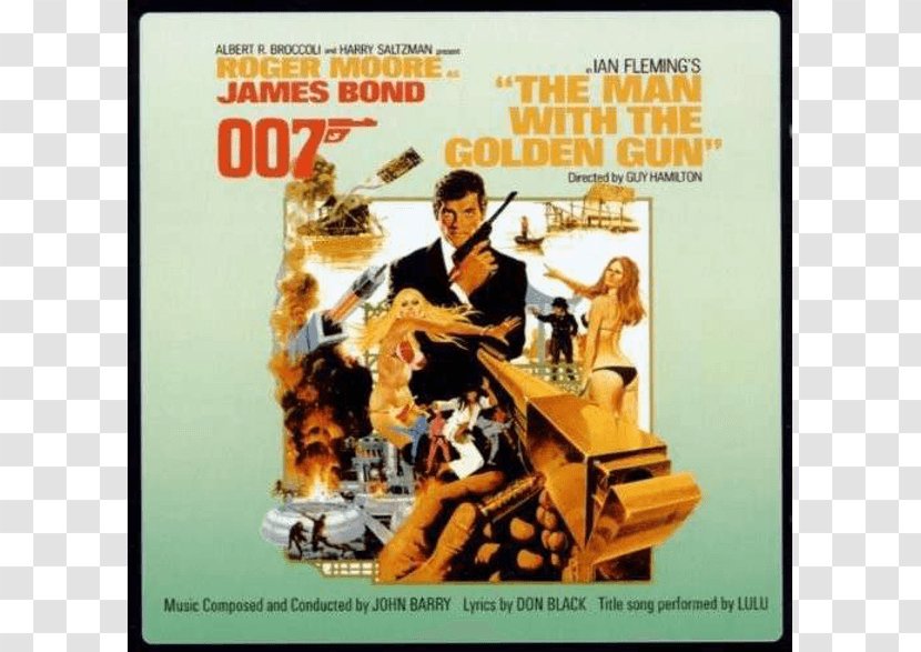 James Bond Film Series Francisco Scaramanga The Man With Golden Gun Soundtrack - Poster Transparent PNG