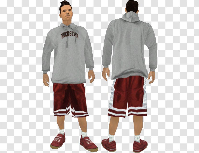 Jersey T-shirt Hoodie Shorts San Andreas Multiplayer - Costume Transparent PNG