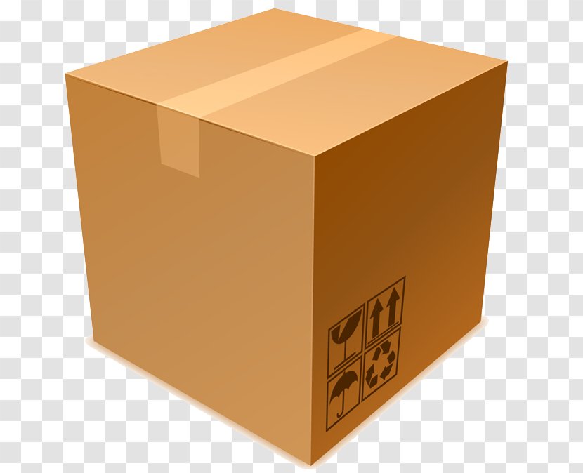 Freight Transport Package Delivery Box DHL EXPRESS - Products Transparent PNG