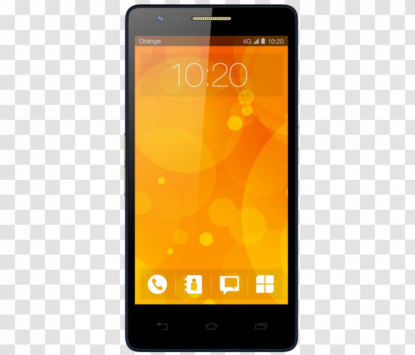 Orange S.A. Smartphone Telephone Romania ZTE Blade - Yellow - Phone Transparent PNG