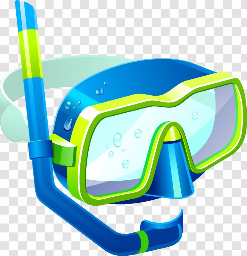 Cartoon Sunglasses - Diving Equipment - Games Transparent PNG