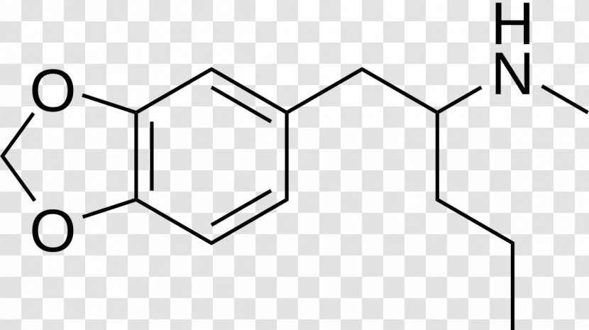 Substituted Methylenedioxyphenethylamine Stimulant Phenethylamine Chemical Substance Drug - Black And White - Nmethylmorpholine Noxide Transparent PNG