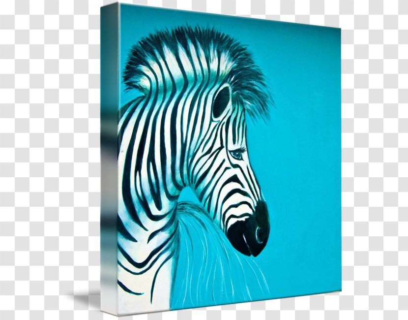 Quagga Gallery Wrap Zebra Canvas Art Transparent PNG