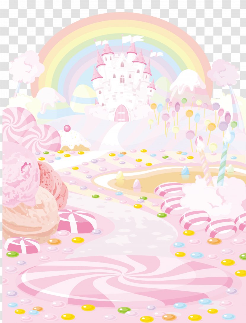 Cupcake Candy Lollipop Lemon Drop Dessert - Dream Castle Transparent PNG