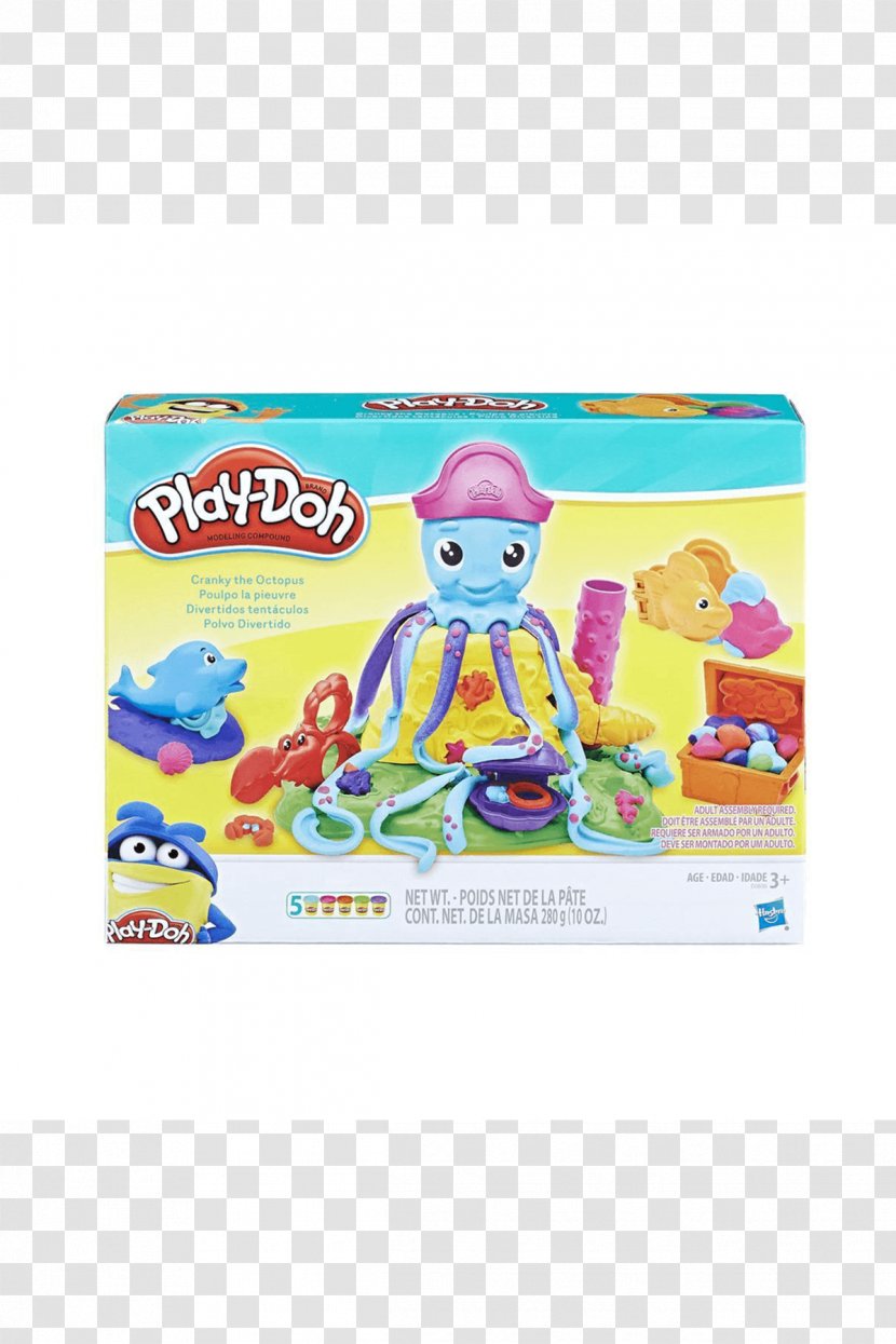 Play-Doh Octopus Toy Amazon.com Dough - Mold Transparent PNG