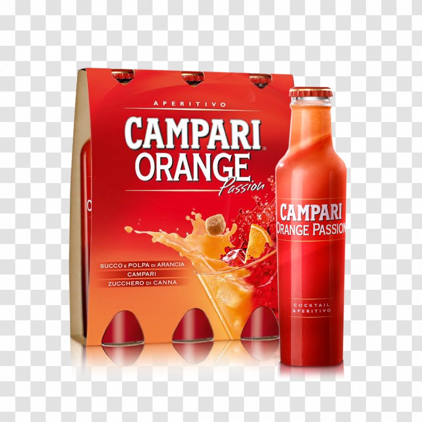 Orange Drink Campari Pomegranate Juice Liqueur Cocktail Transparent PNG