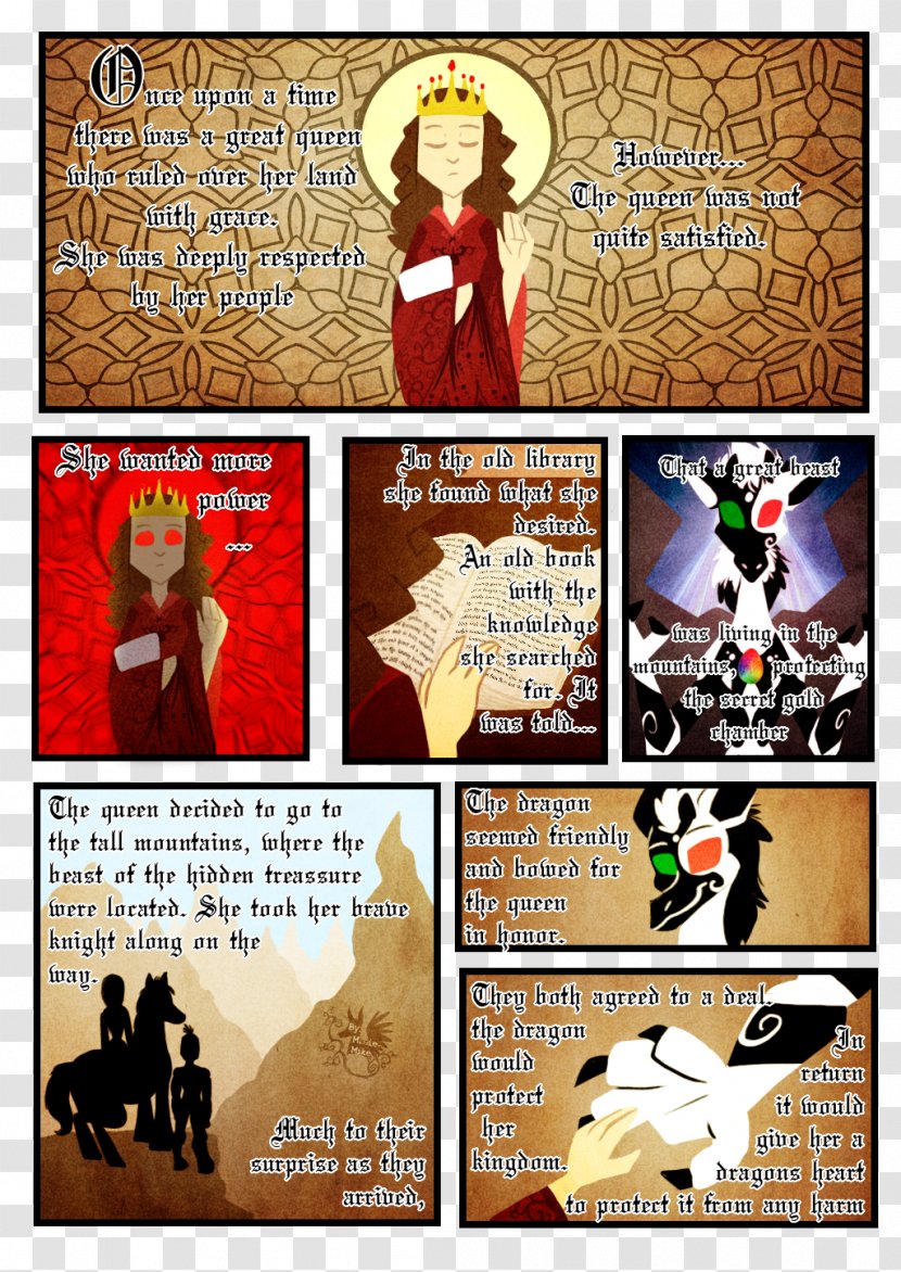 Comics Cartoon Recreation - Book - Michael And The Dragon Transparent PNG
