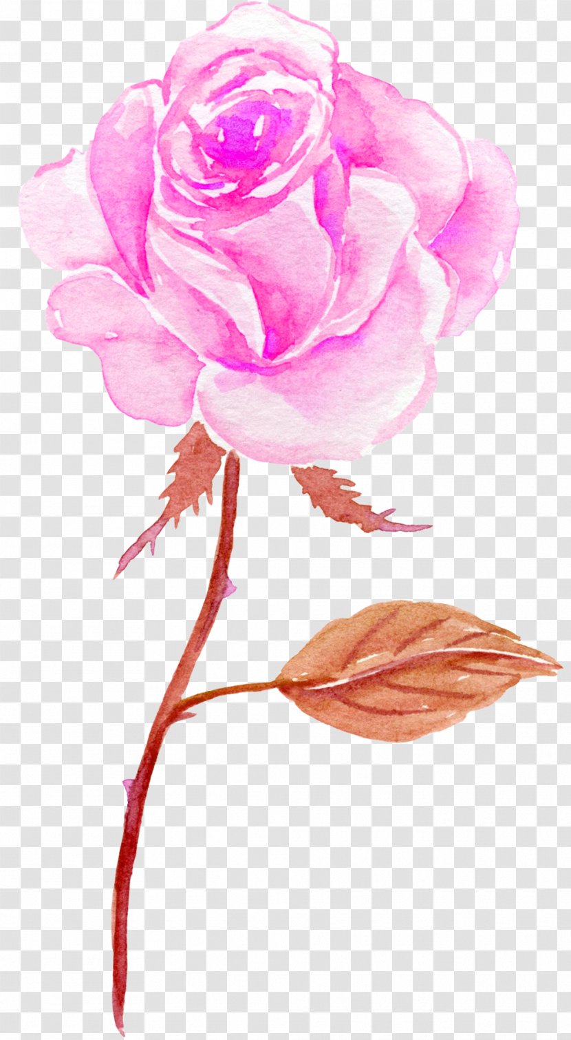 Flower Watercolor Painting - Flowers Transparent PNG