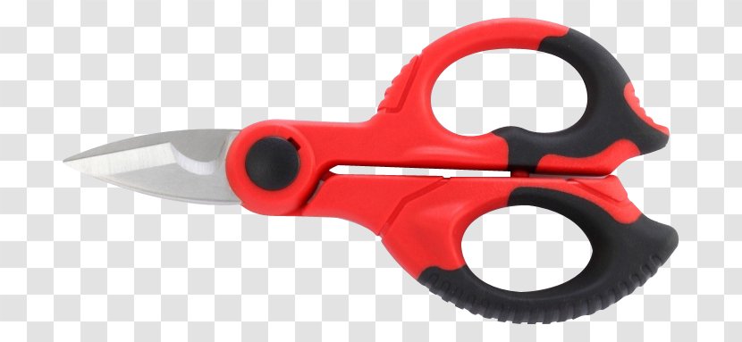 Scissors Electrician Wire Tool - Vendor - Serrated Blade Transparent PNG