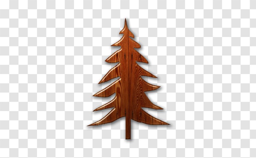 Fir Christmas Tree Wood - Evergreen Transparent PNG