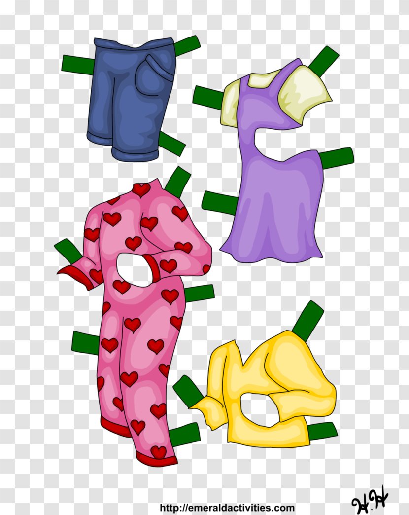 Paper Doll Fashion Toy - Flower Transparent PNG