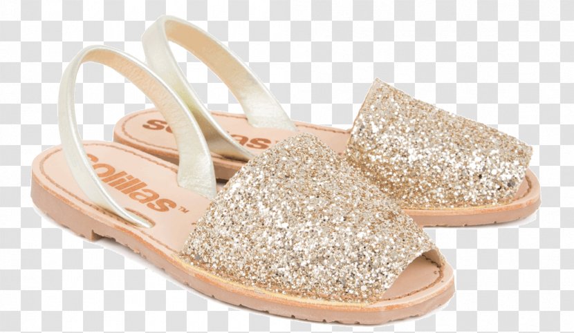 Shoe Sandal Footwear Solillas Fashion - Cap - Glitter Material Transparent PNG