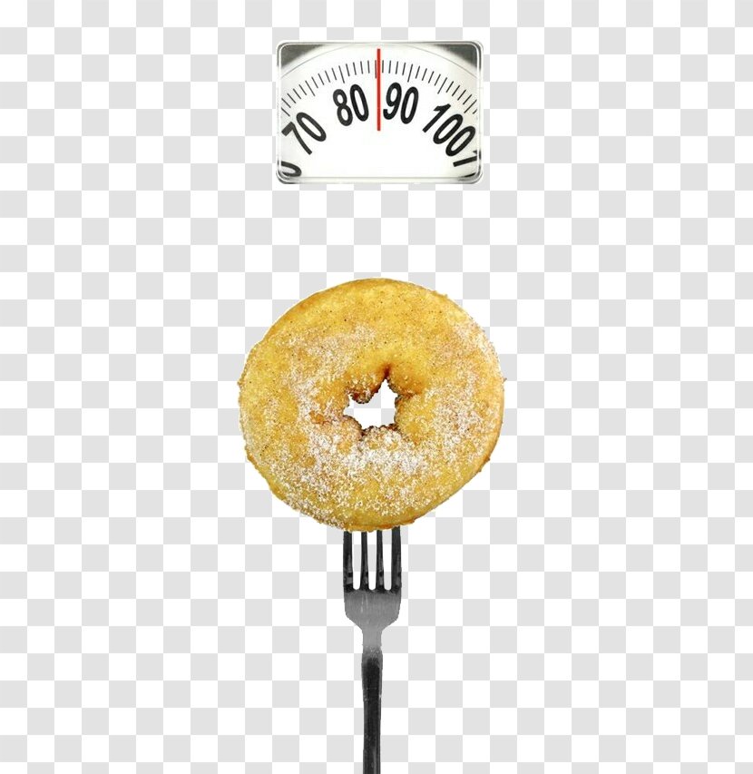 Grits Doughnut Food - Fruit - A Donut And Weight Scale Transparent PNG