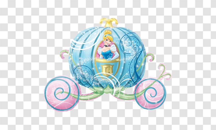 Cinderella Mylar Balloon Carriage Birthday - Toy Transparent PNG