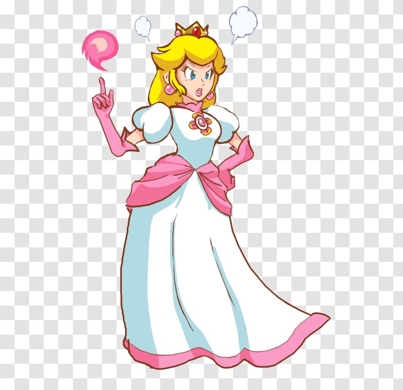 Princess Peach Super Mario Bros. 3 Rosalina Smash Melee - Flower - Three Transparent PNG