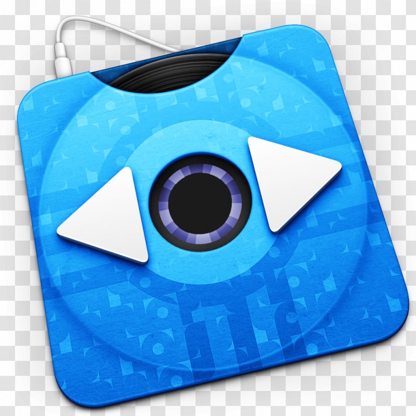 Download Last.fm Media Player - Electric Blue Transparent PNG