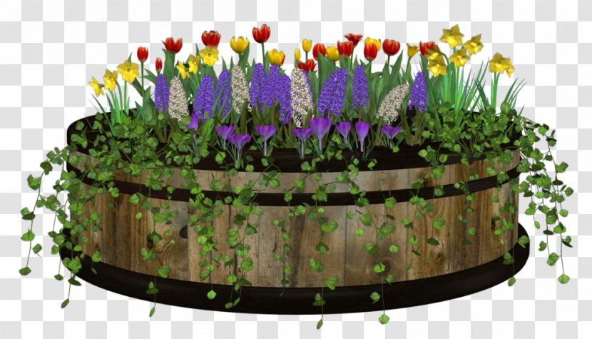 Floral Design Purple Flowerpot CakeM - Cake - Container Gardening Transparent PNG