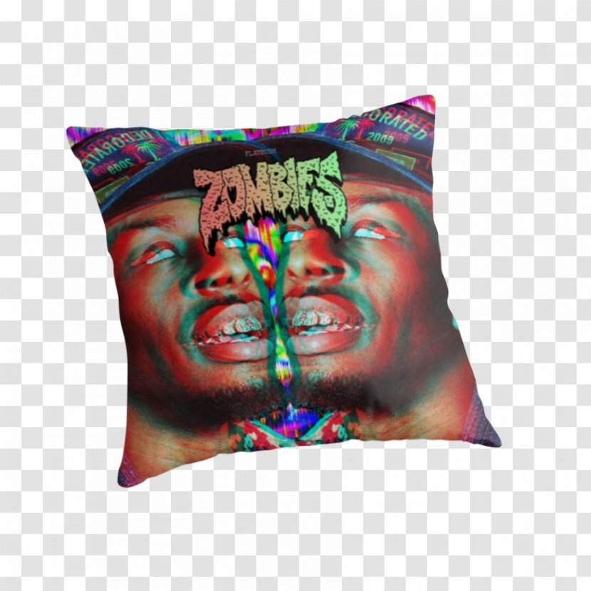 Throw Pillows Cushion Flatbush Zombies - Pillow Transparent PNG