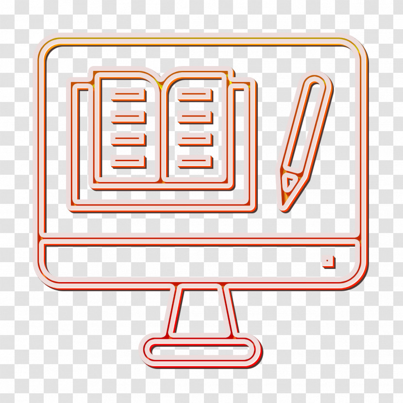Computer Icon Book And Learning Icon Book Icon Transparent PNG