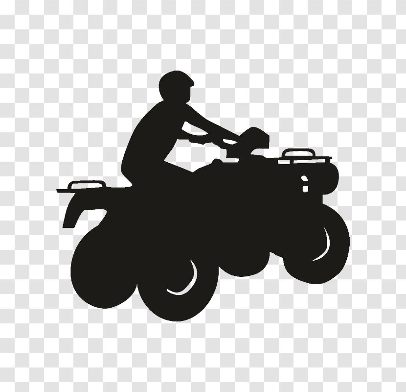 All-terrain Vehicle Sticker Four-wheel Drive Motorcycle Decal Transparent PNG