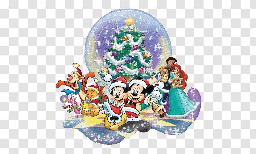 Mickey Mouse Minnie Christmas The Walt Disney Company Clip Art - Decoration Transparent PNG
