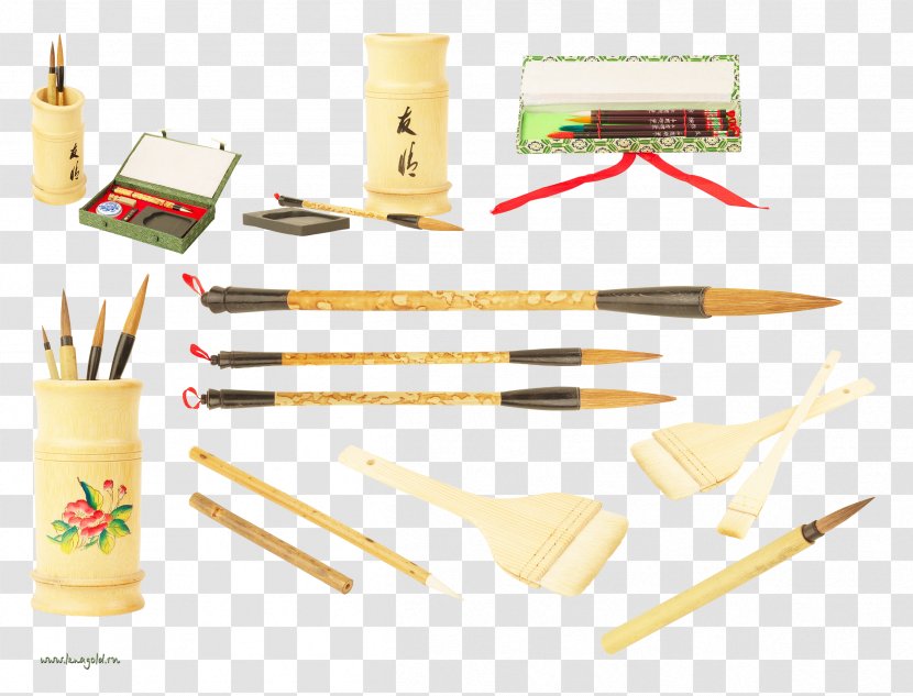 Paintbrush - Painting - Chinese Learning Tools Transparent PNG