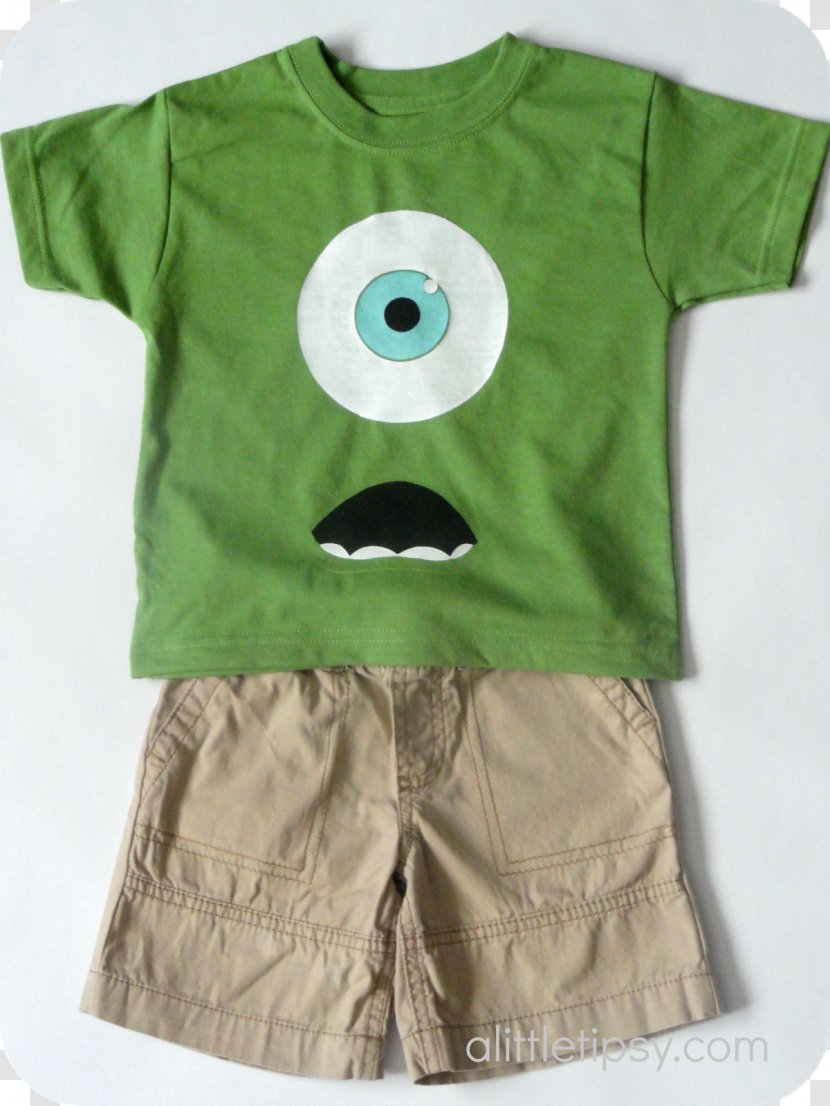 Mike Wazowski T-shirt Monsters, Inc. Costume - Top Transparent PNG