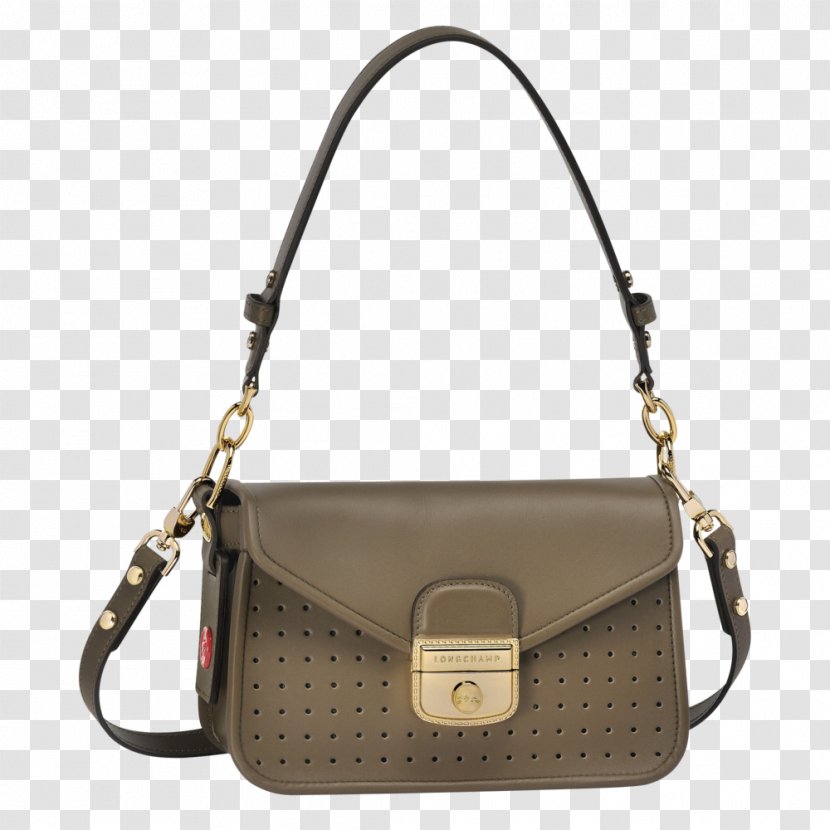 Longchamp Le Pliage Cuir Leather Tote Handbag Mademoiselle Crossbody - Fashion Accessory - Bag Transparent PNG