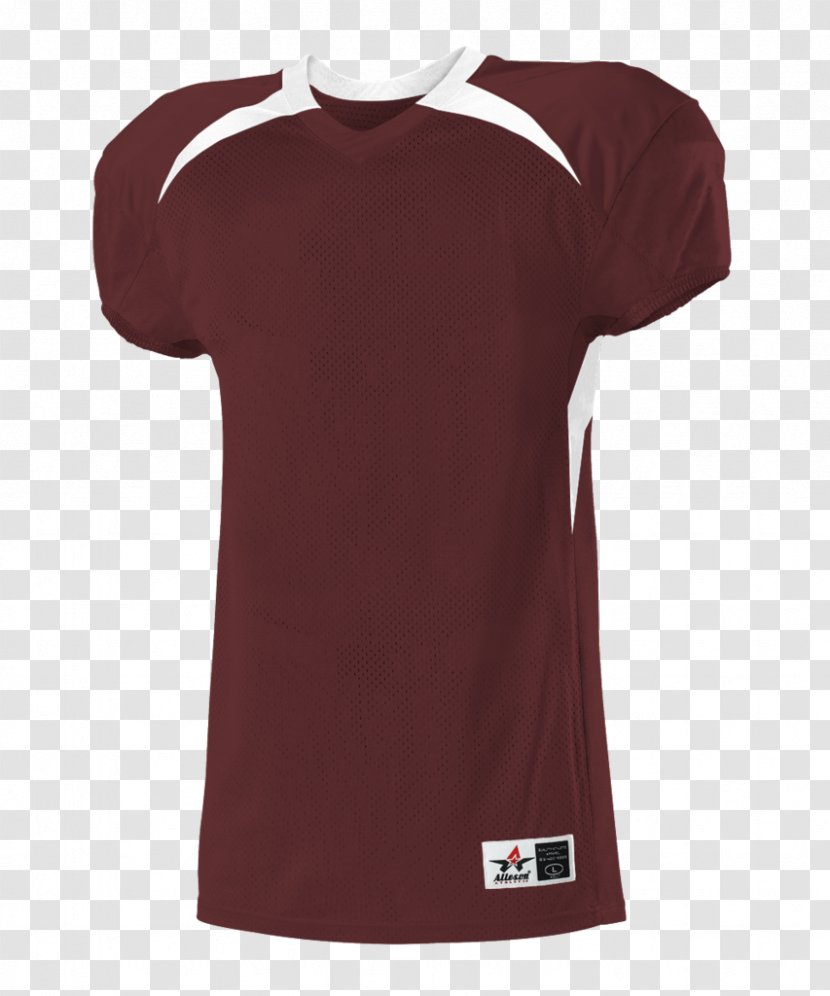 Jersey T-shirt Sleeve Football - College Transparent PNG