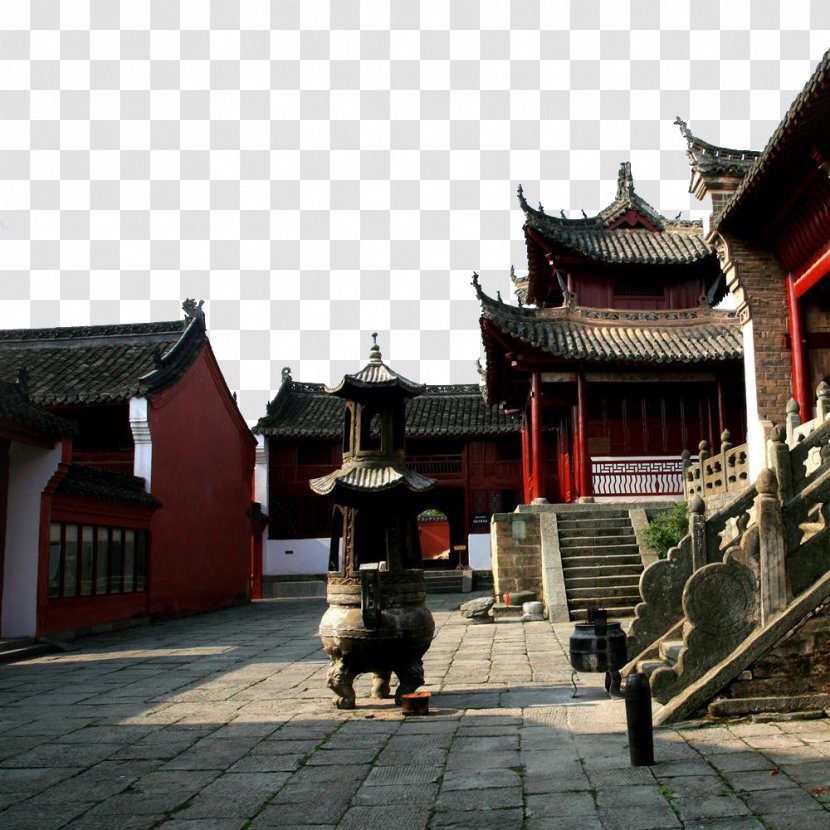 Wudang Mountains Zixiao Palace Daoist Temple Taoism - Grinding Well Chunyang Transparent PNG
