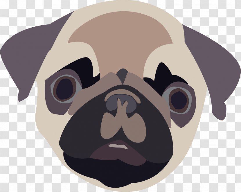 Puggy Puppy T-shirt Desktop Wallpaper - Love - Pug Transparent PNG