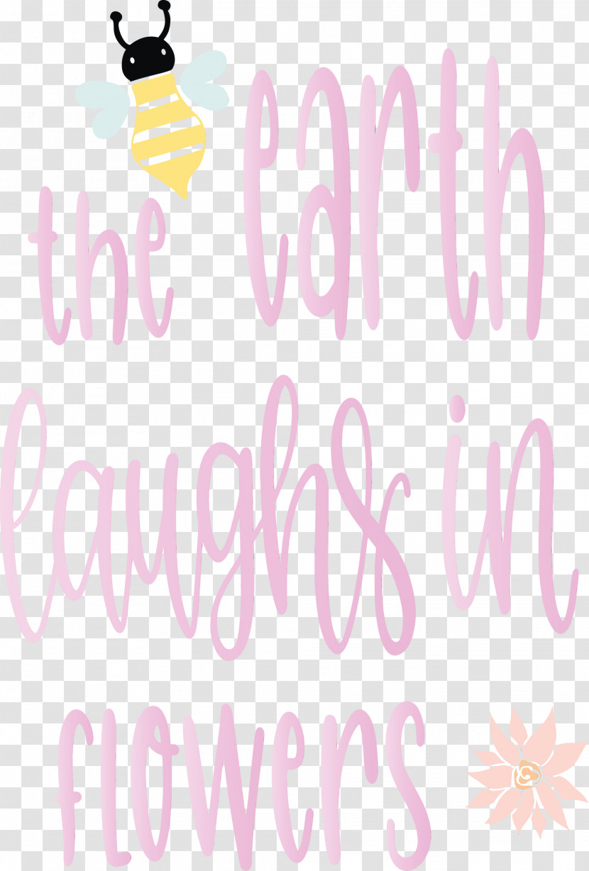 Font Text Pink Line Logo Transparent PNG