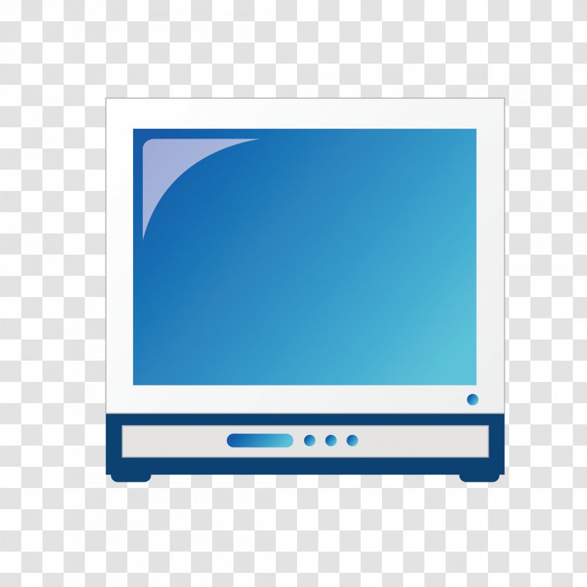 Television Set - Computer Monitor - Old Color TV Transparent PNG