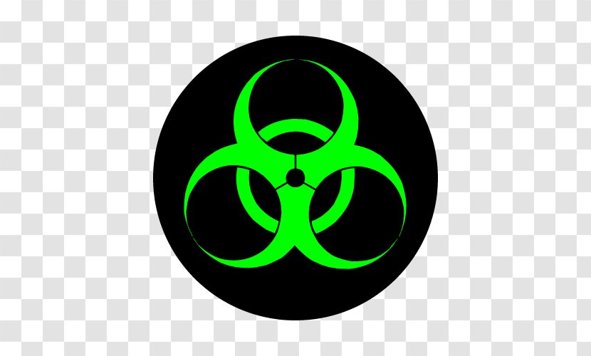 Biological Hazard Symbol Sign - Radioactive Decay Transparent PNG