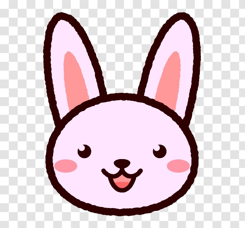 Rabbit Illustration Cat Hare Clip Art - Easter Bunny - Face Transparent PNG