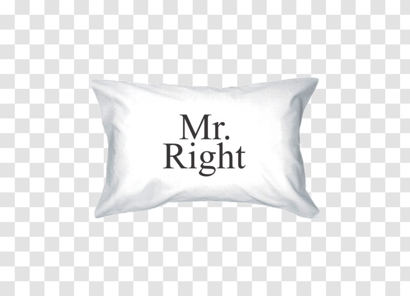 Throw Pillows Cushion Love Cotton - Pillow - Mr Right Transparent PNG