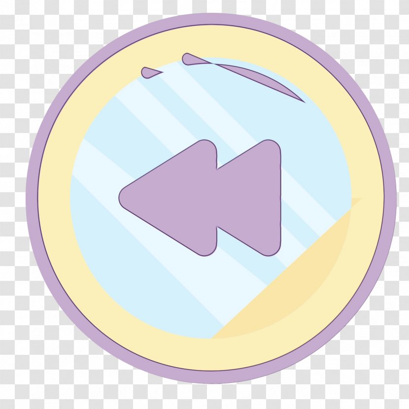 Cloud Symbol - Violet - Tableware Transparent PNG