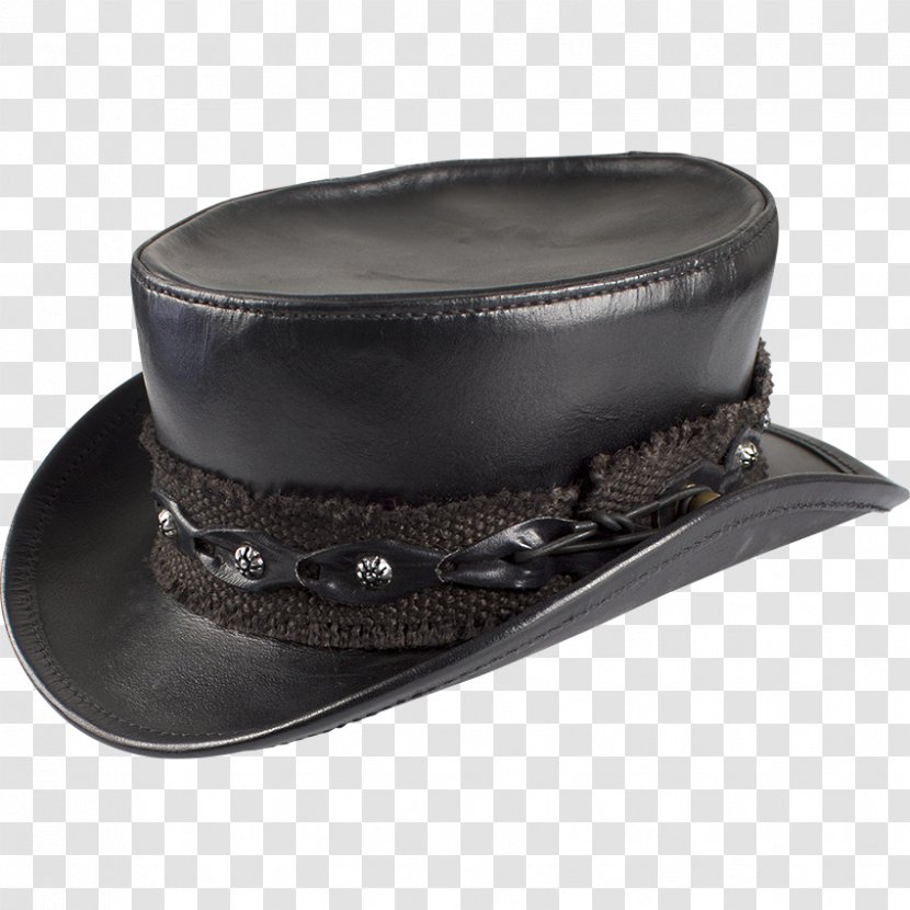 Bowler Hat Leather Cap Top Transparent PNG