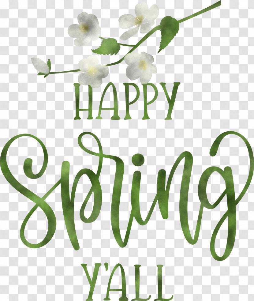 Happy Spring Spring Transparent PNG