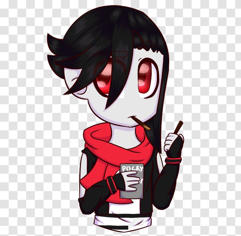 Legendary Creature Cartoon Black Hair - Art - Pocky Transparent PNG