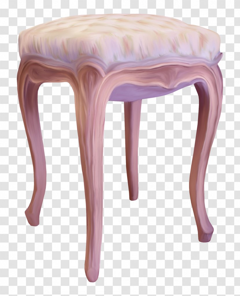 Table Chair Furniture Stool Transparent PNG