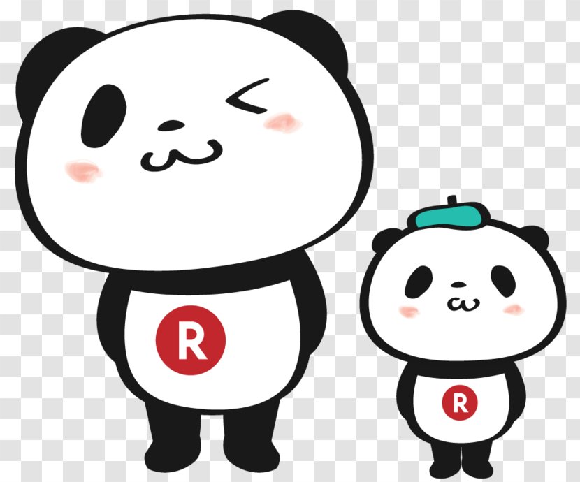 Rakuten Shopping Giant Panda Edy 楽天スーパーポイント - Human Behavior - Techo Transparent PNG