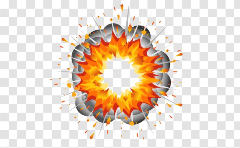 Explosion - Orange - Yellow Transparent PNG