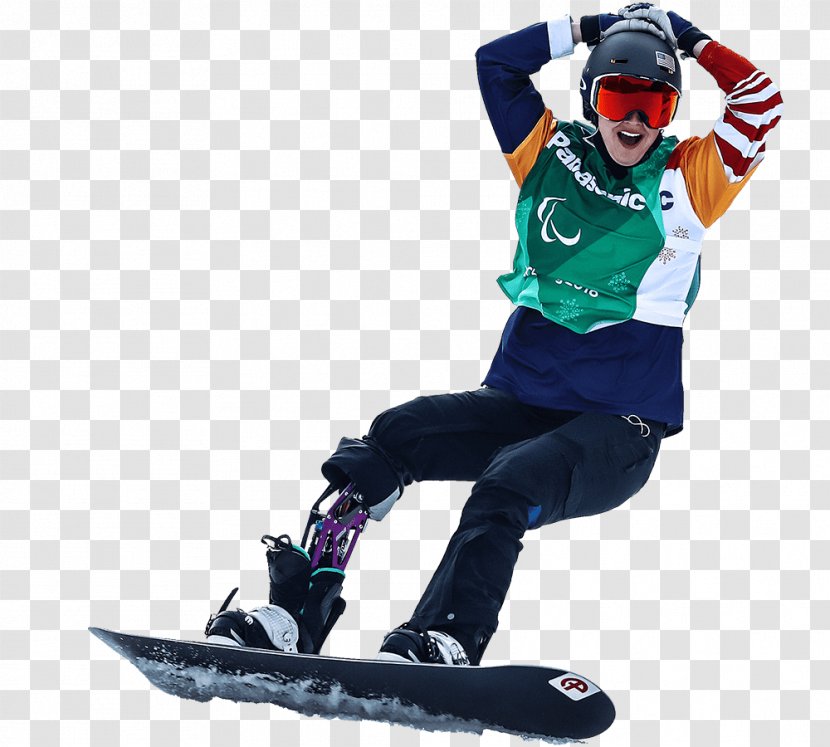 2018 Winter Paralympics Olympics Snowboarding Paralympic Games Pyeongchang County - Helmet - Bein Sports United States Transparent PNG