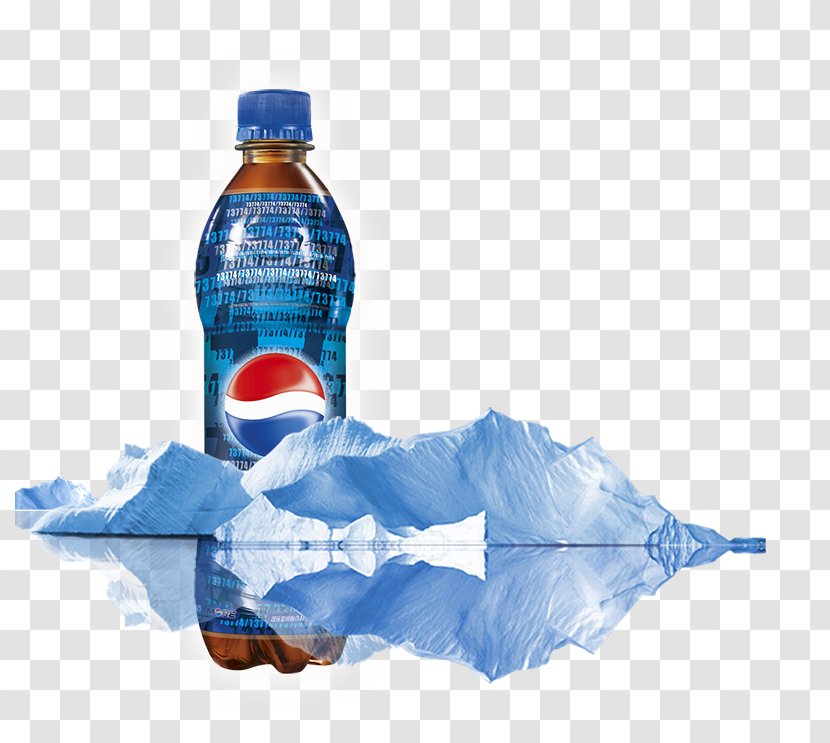 Pepsi Invaders Coca-Cola - Drinking Water - Iceberg In Transparent PNG