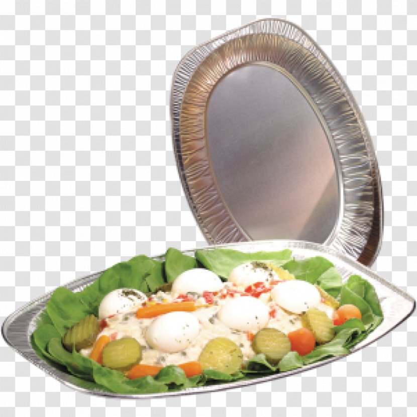 Aluminium-37 Plate Rectangle Packaging And Labeling - Salad - Product Framework Transparent PNG