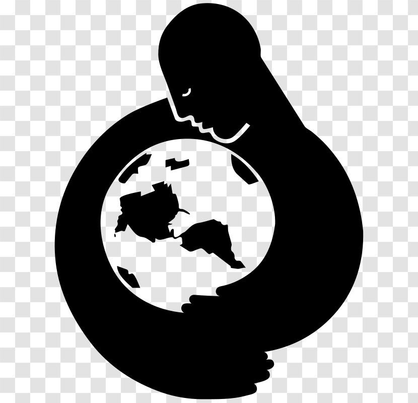 Earth Silhouette Clip Art - Joint - Day Transparent PNG