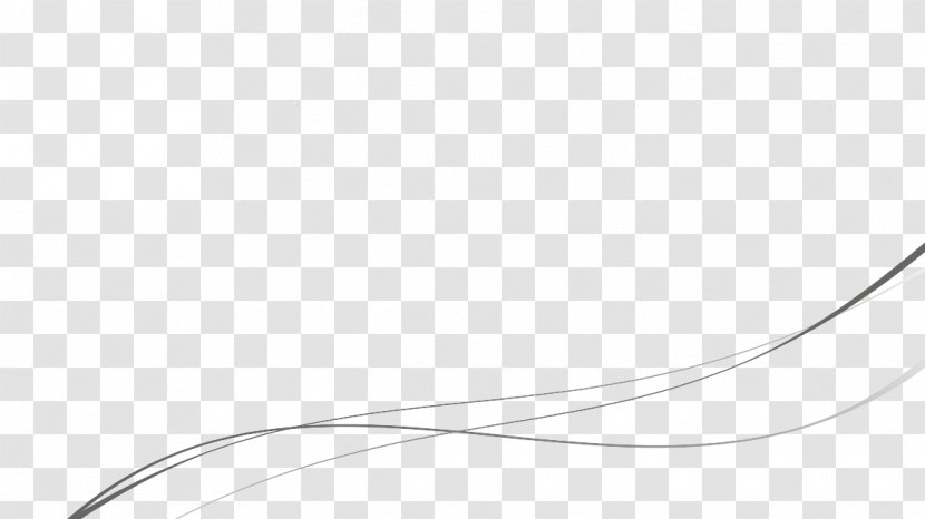 White Point Angle Line Art - Black And Transparent PNG
